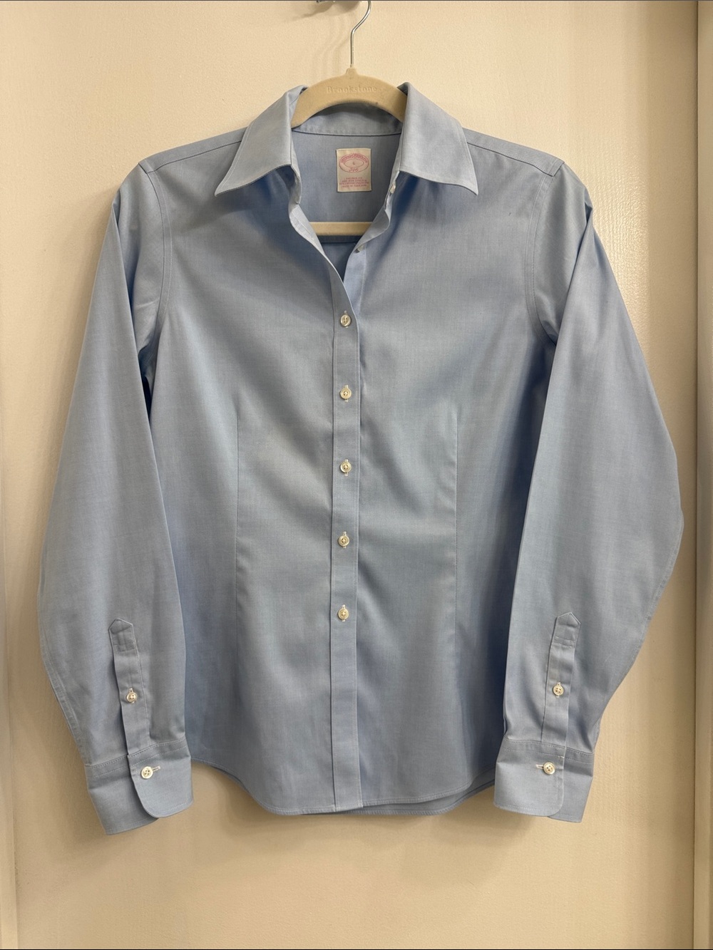 Brooks Brothers Light Blue Women's Button-Down Shirt